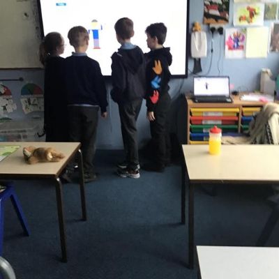 Maths - in Maths Elm class have worked hard focusing on directions and listening to instructions